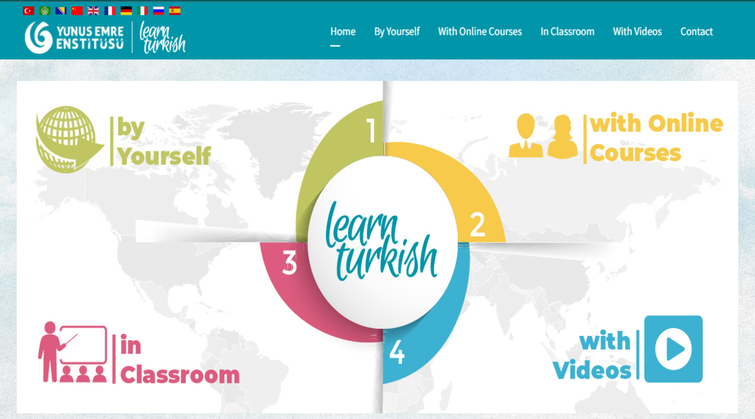 تعلم اللغة التركية للمبتدئين