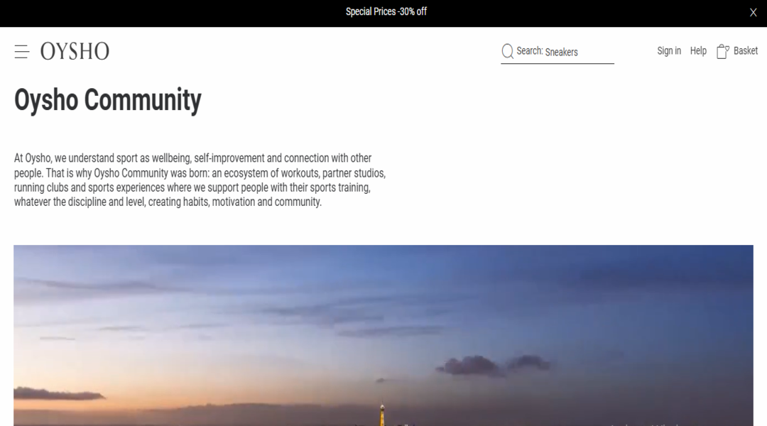 موقع OYSHO التركي