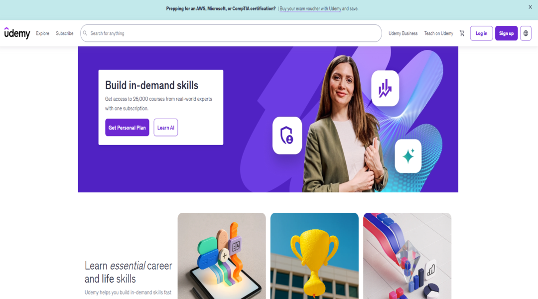 دورات مجانية يوديمي