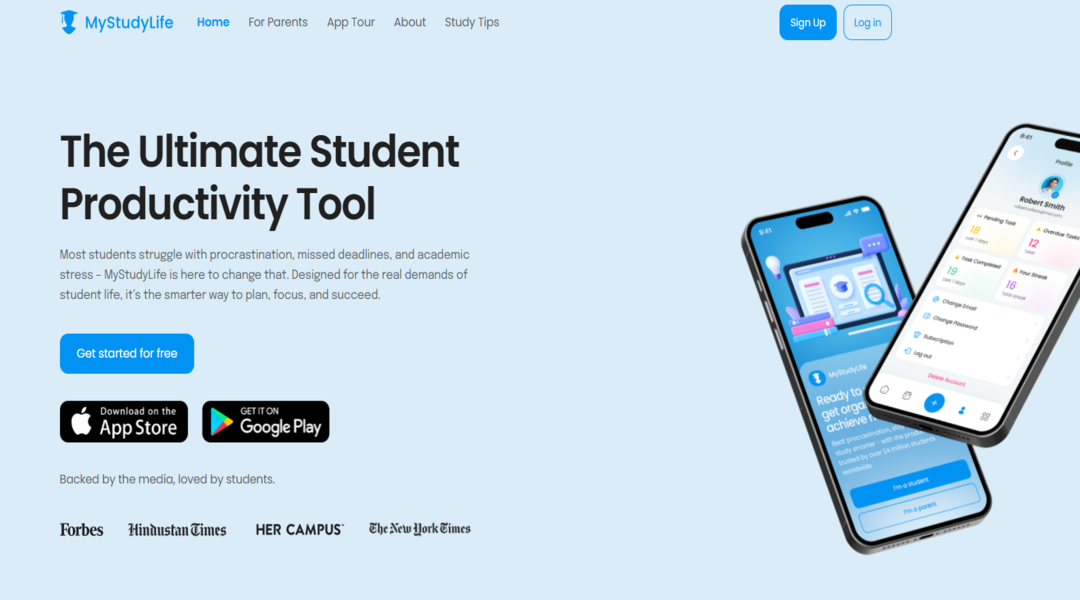 تطبيق My Study Life